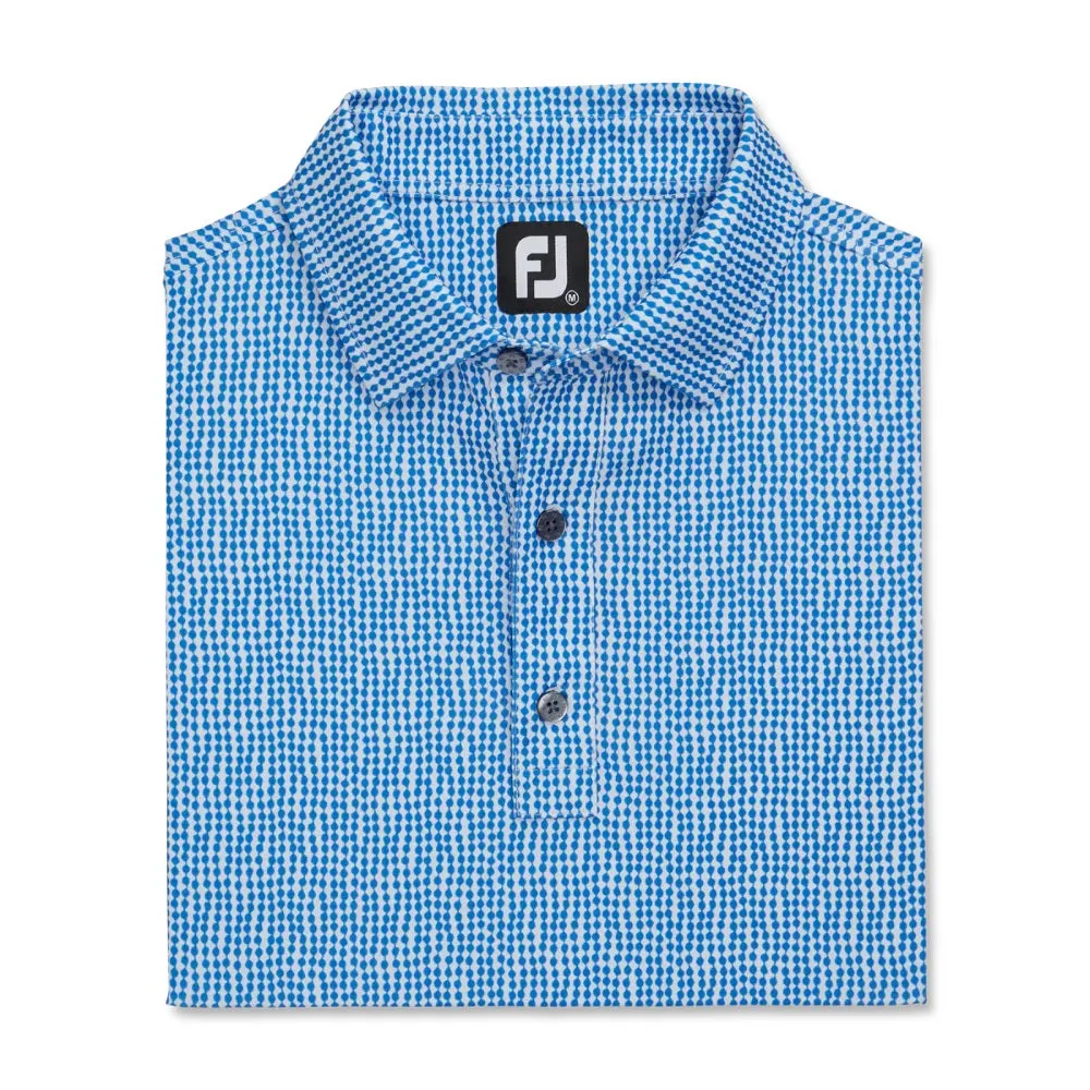 Footjoy Bead Chain Print Polo (Previous Season Style)