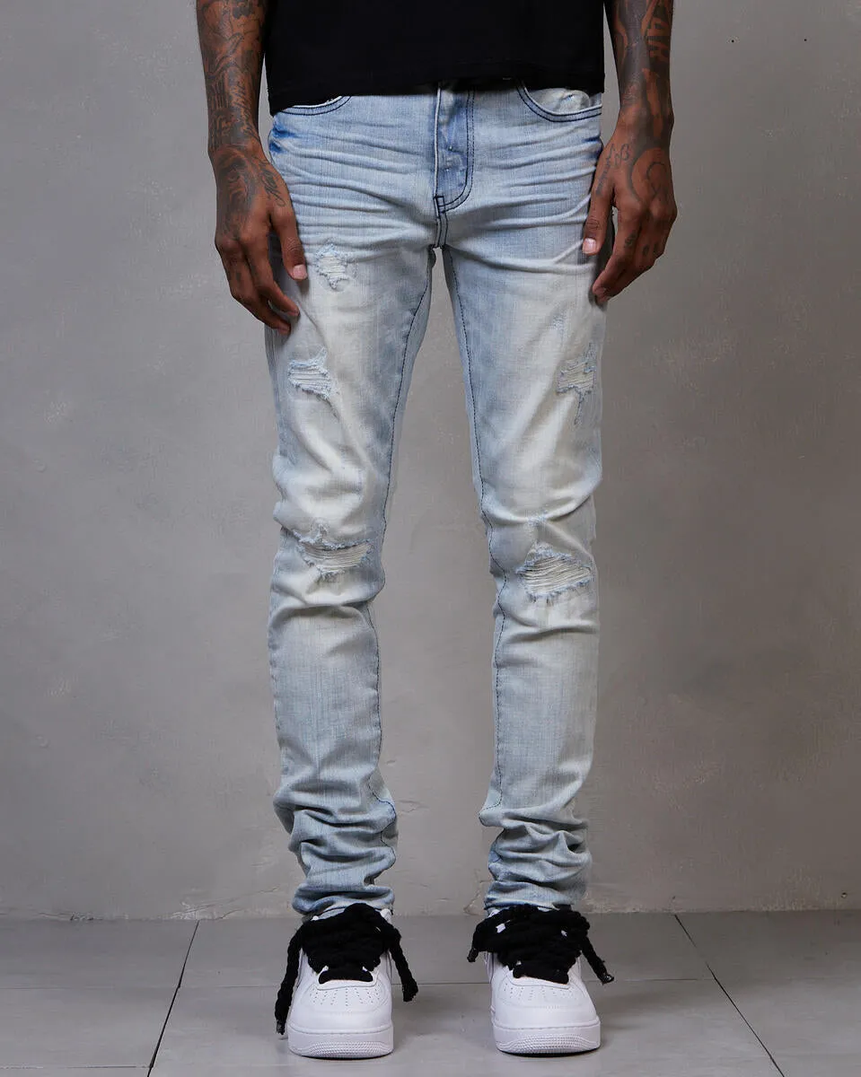 Gftd Ice Blue  Jeans