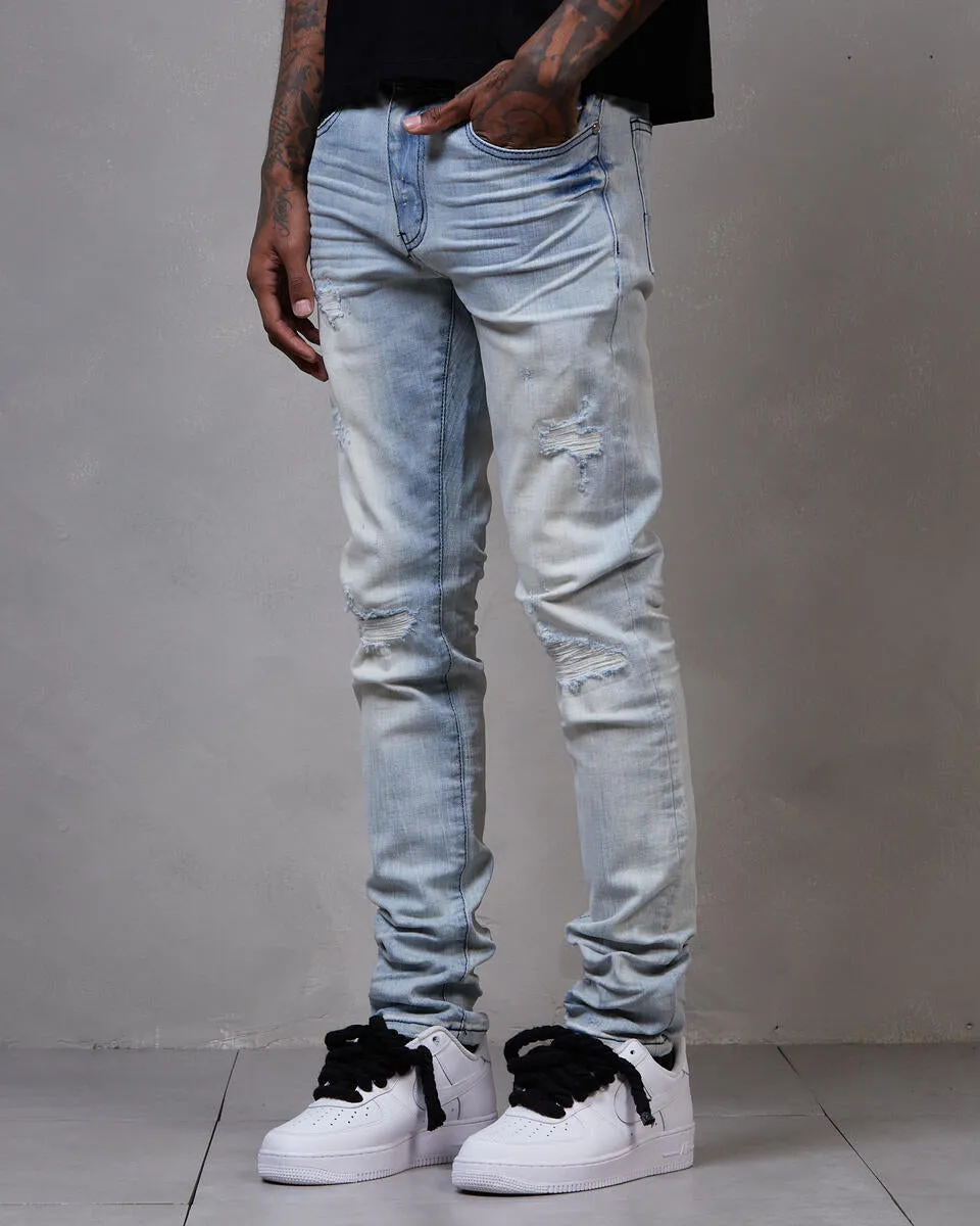 Gftd Ice Blue  Jeans