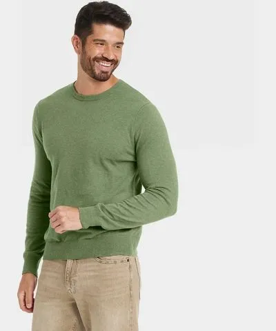 Goodfellow & Co Men's Soft Knit Crewneck Pullover Sweater