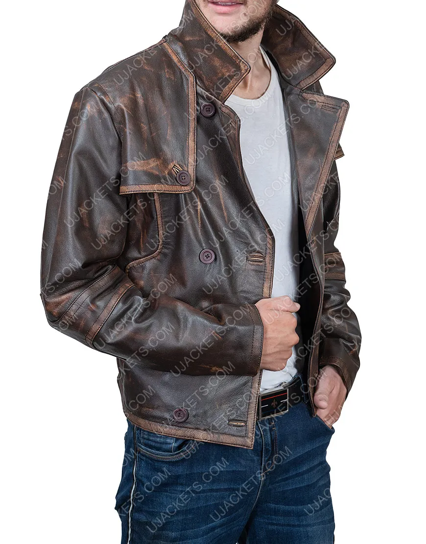 Grant Bowler Defiance TV Series Nolan Leather Jacket - UJackets