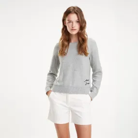 Grey Raphaelle Crew Neck Sweater | Sweatshirts & Hoodies | Tommy Hilfiger