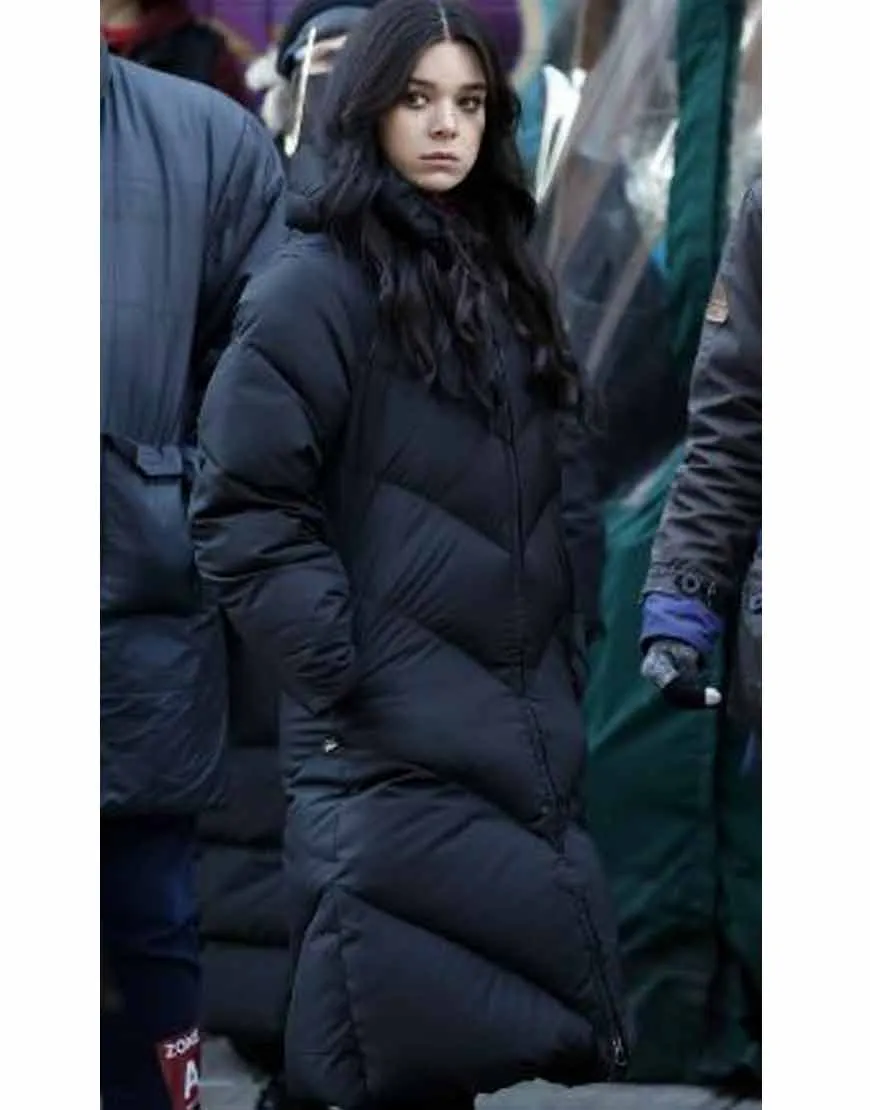 Hawkeye Hailee Steinfeld Puffer Coat | Ujackets.com - 40%OFF