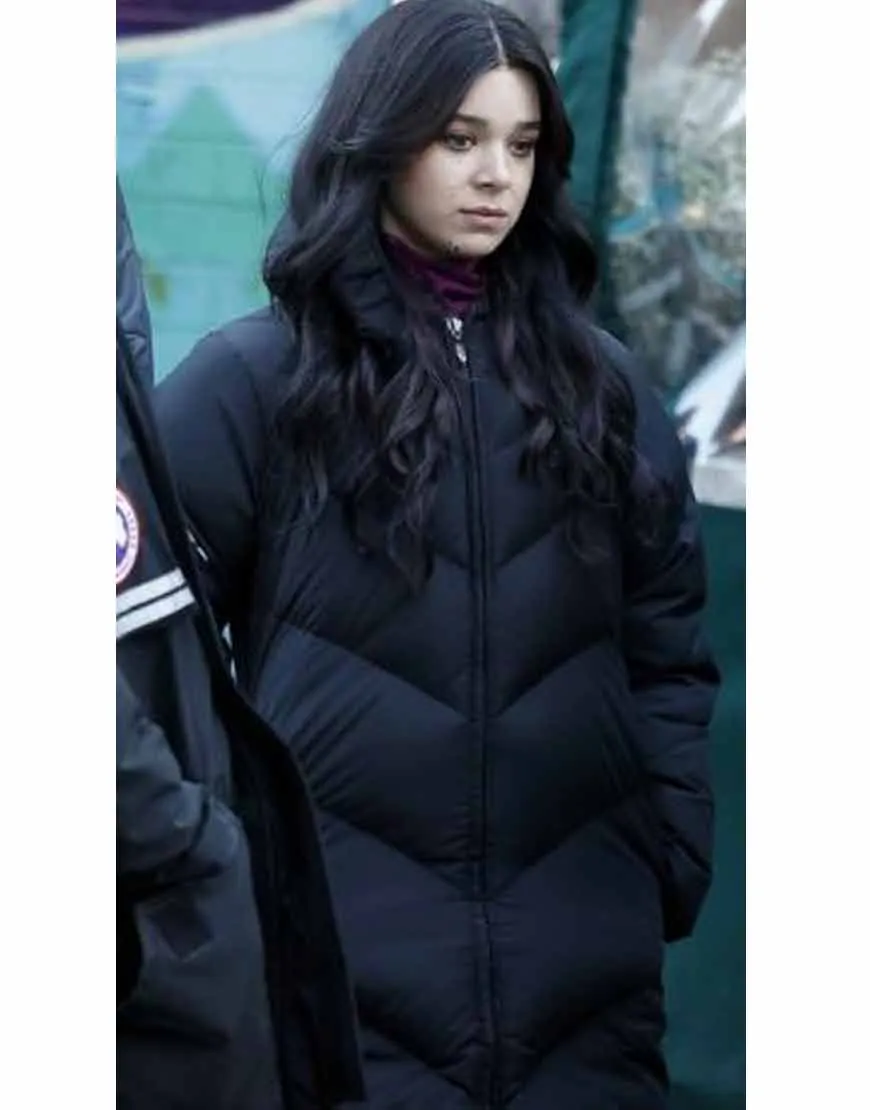 Hawkeye Hailee Steinfeld Puffer Coat | Ujackets.com - 40%OFF