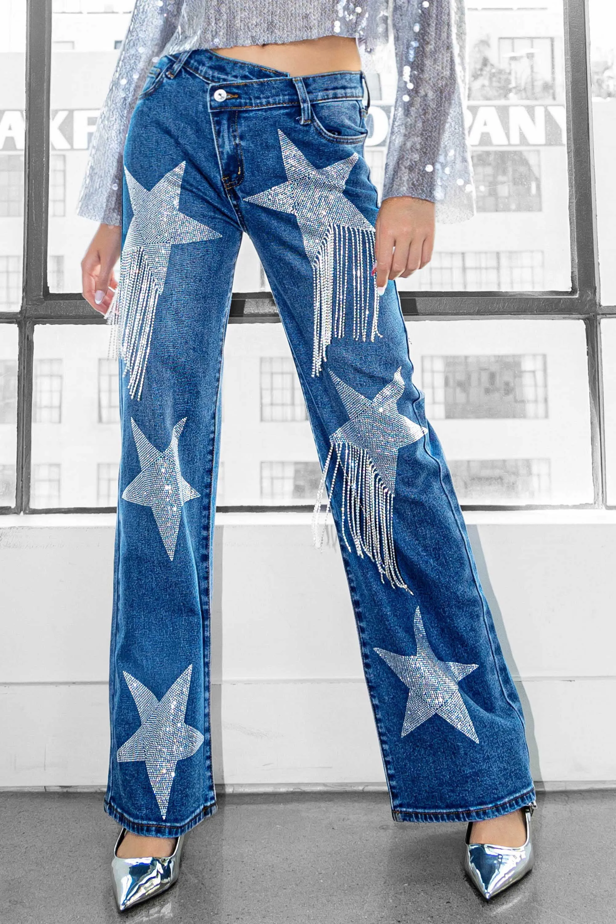 Holiday Star Wide leg Jeans