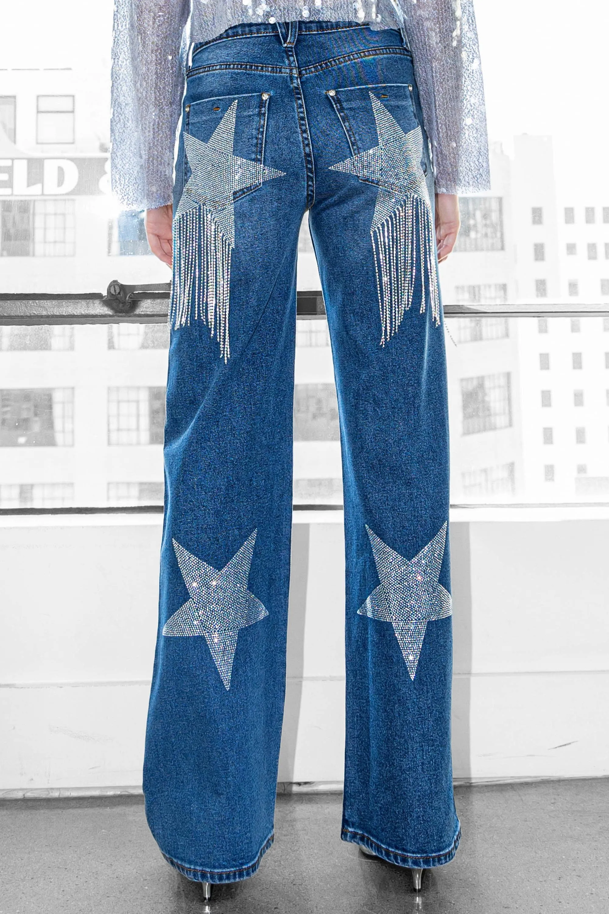 Holiday Star Wide leg Jeans