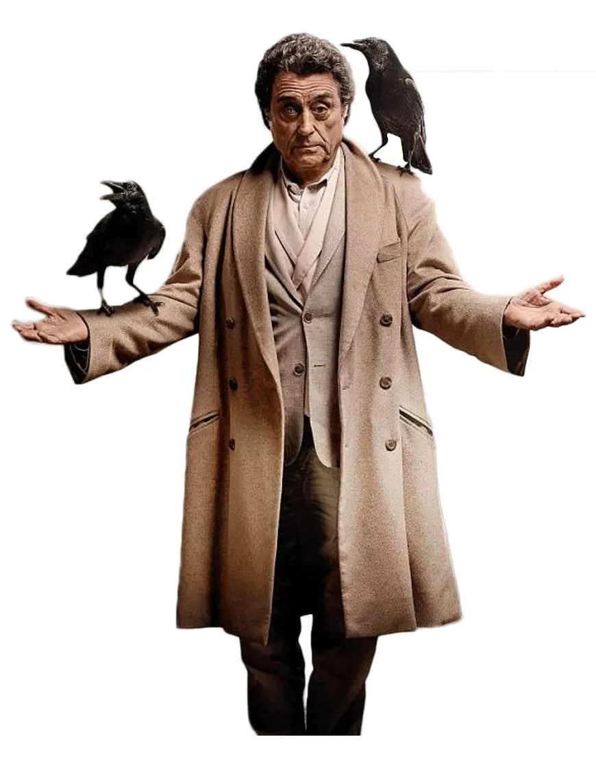 Ian Mcshane American Gods Mr Wednesday Coat - UJackets