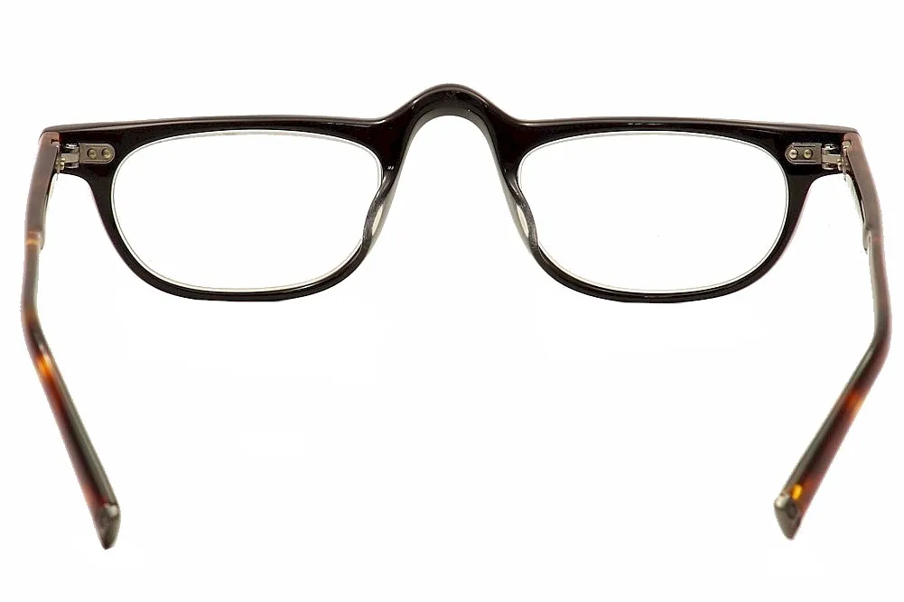 John Varvatos V804 Reading Glasses Men's Black Full Rim +1.50