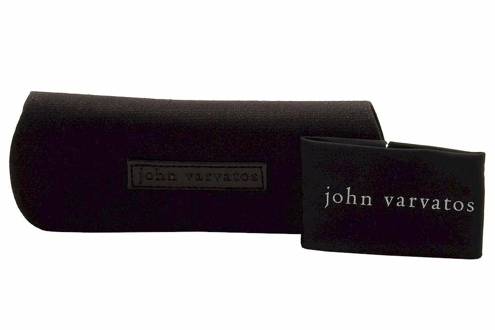 John Varvatos V804 Reading Glasses Men's Black Full Rim +1.50