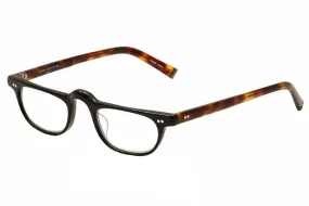 John Varvatos V804 Reading Glasses Men's Yellow Crystal Full Rim +1.00