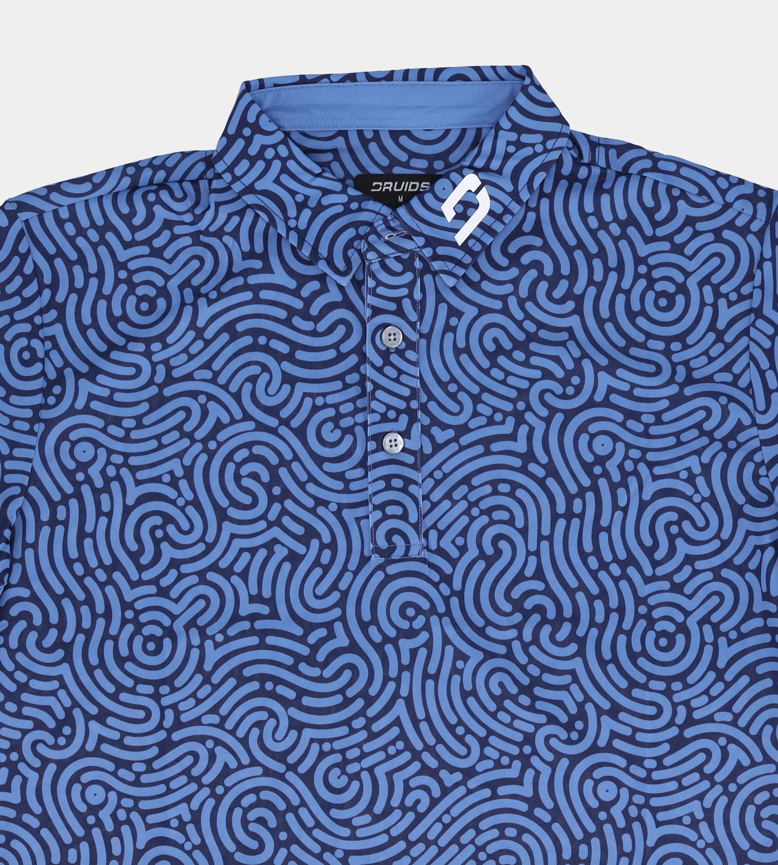 JUMBLE POLO - BLUE