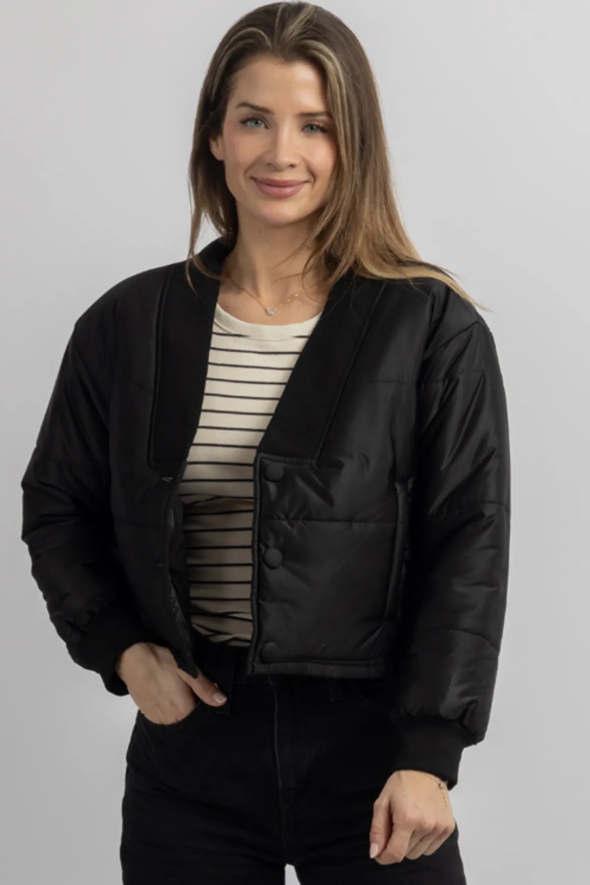 KACEY PADDED PUFFER COAT