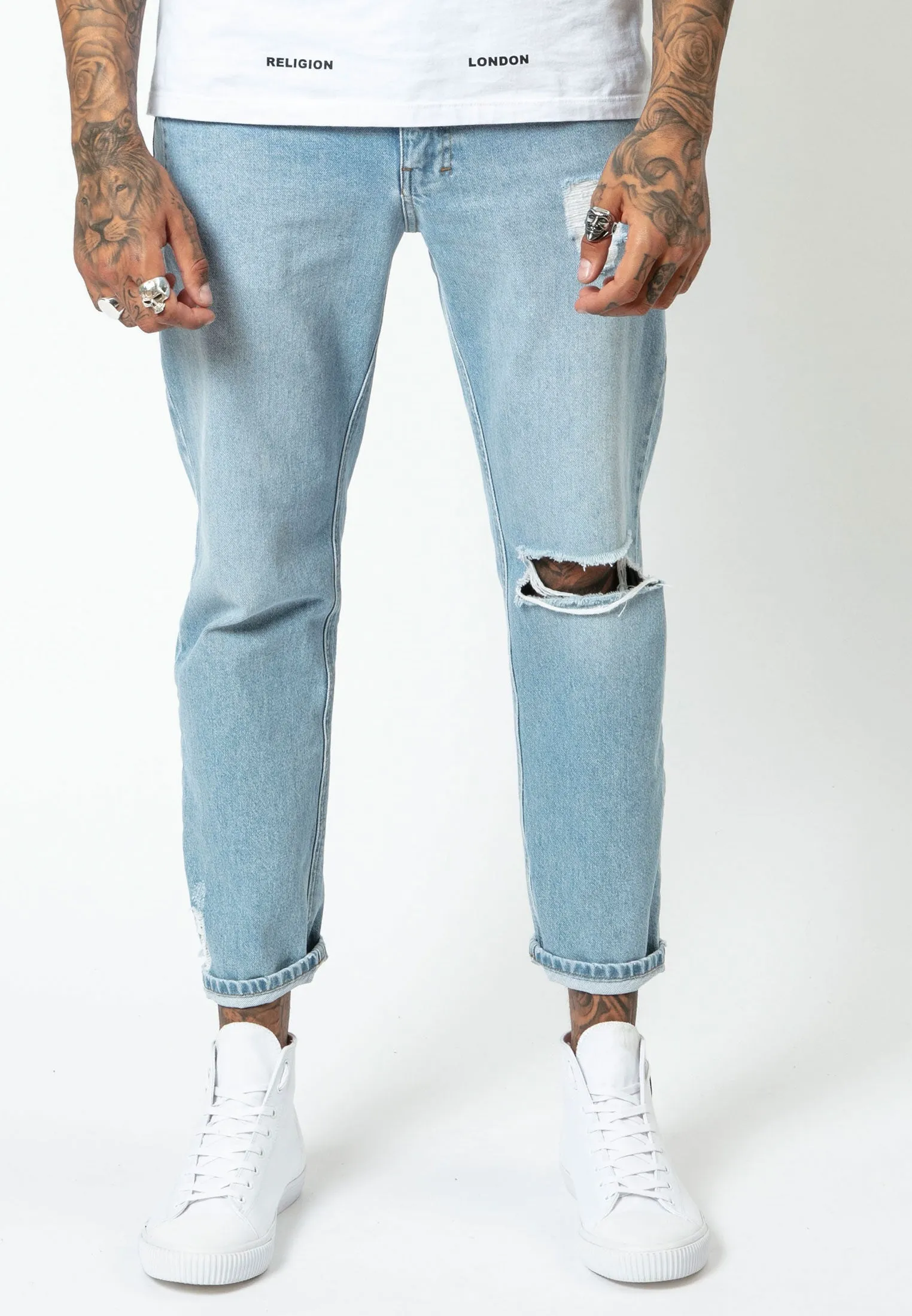 KICK JEANS BLUE FADE