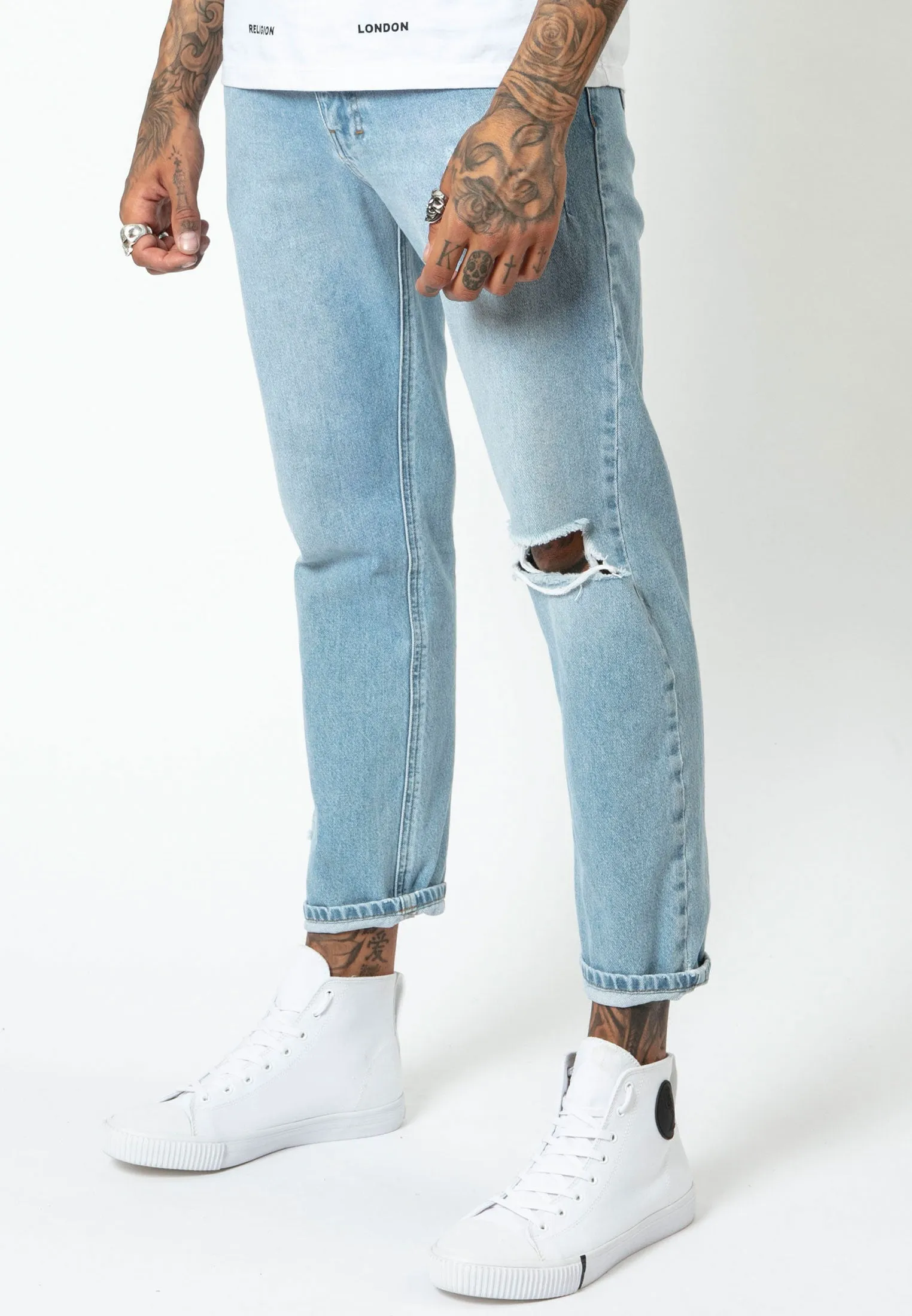 KICK JEANS BLUE FADE