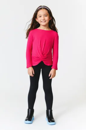 Kids TLC Leggings in Jet Black