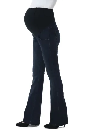 Kimi + Kai Maternity Dixie Flare Leg Denim Jeans