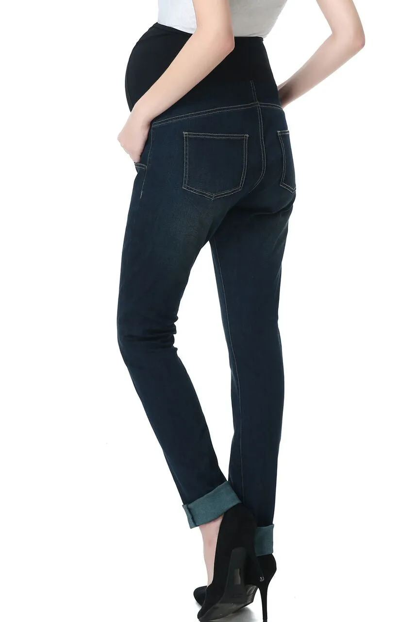 Kimi + Kai Maternity Frankie Straight Leg Denim Jeans