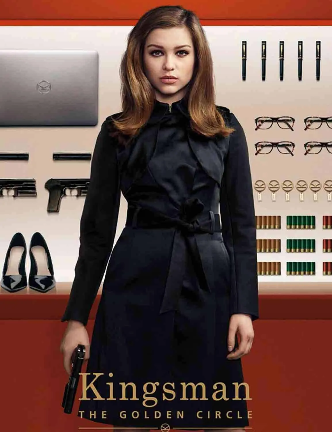 Kingsman The Golden Circle Roxy Coat By Sophie Cookson