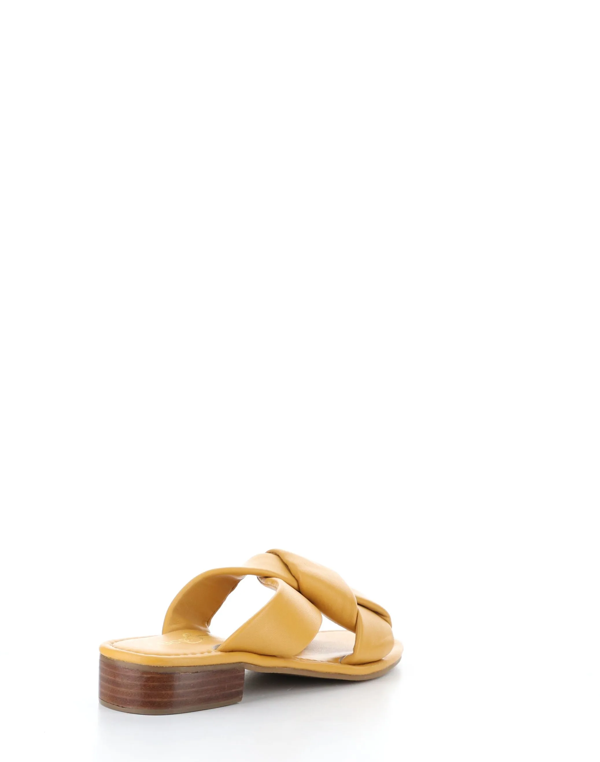 KNICK MUSTARD Round Toe Sandals