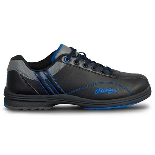 KR Strikeforce Mens Raptor Left Hand Bowling Shoes Black/Royal