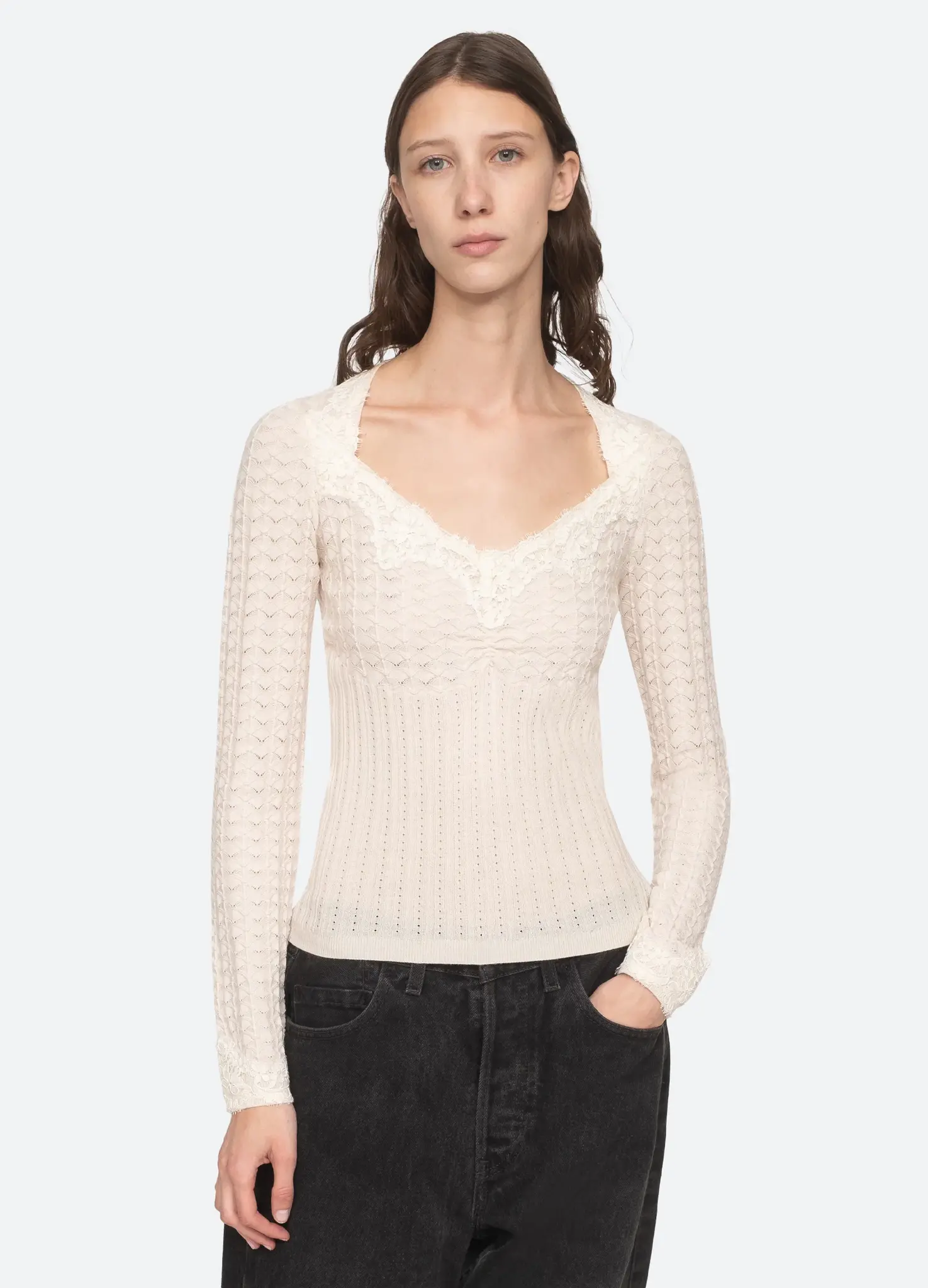 KYRA SWEATER - CREAM