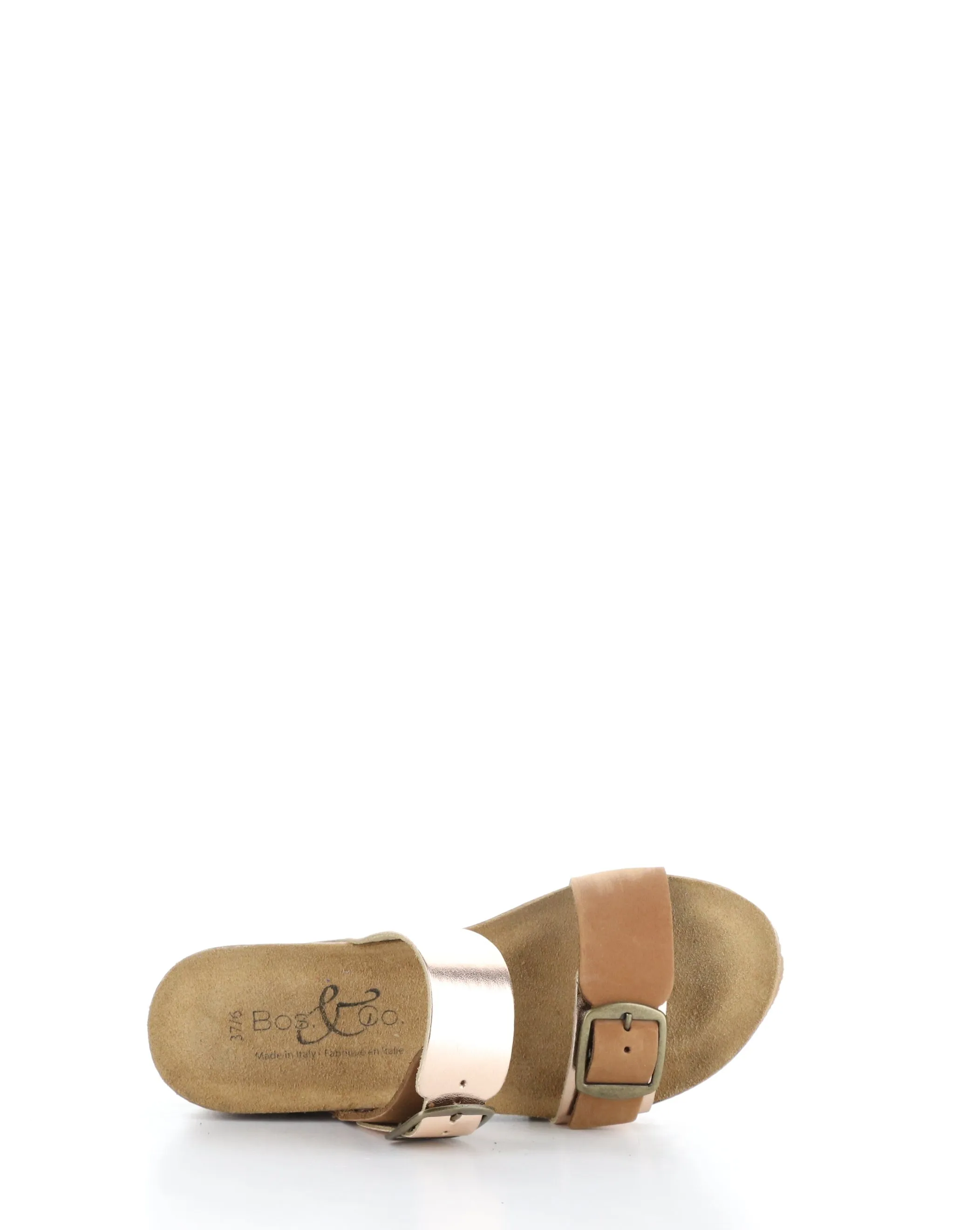 LAWT DUSTY ROSE/BRANDY Wedge Sandals