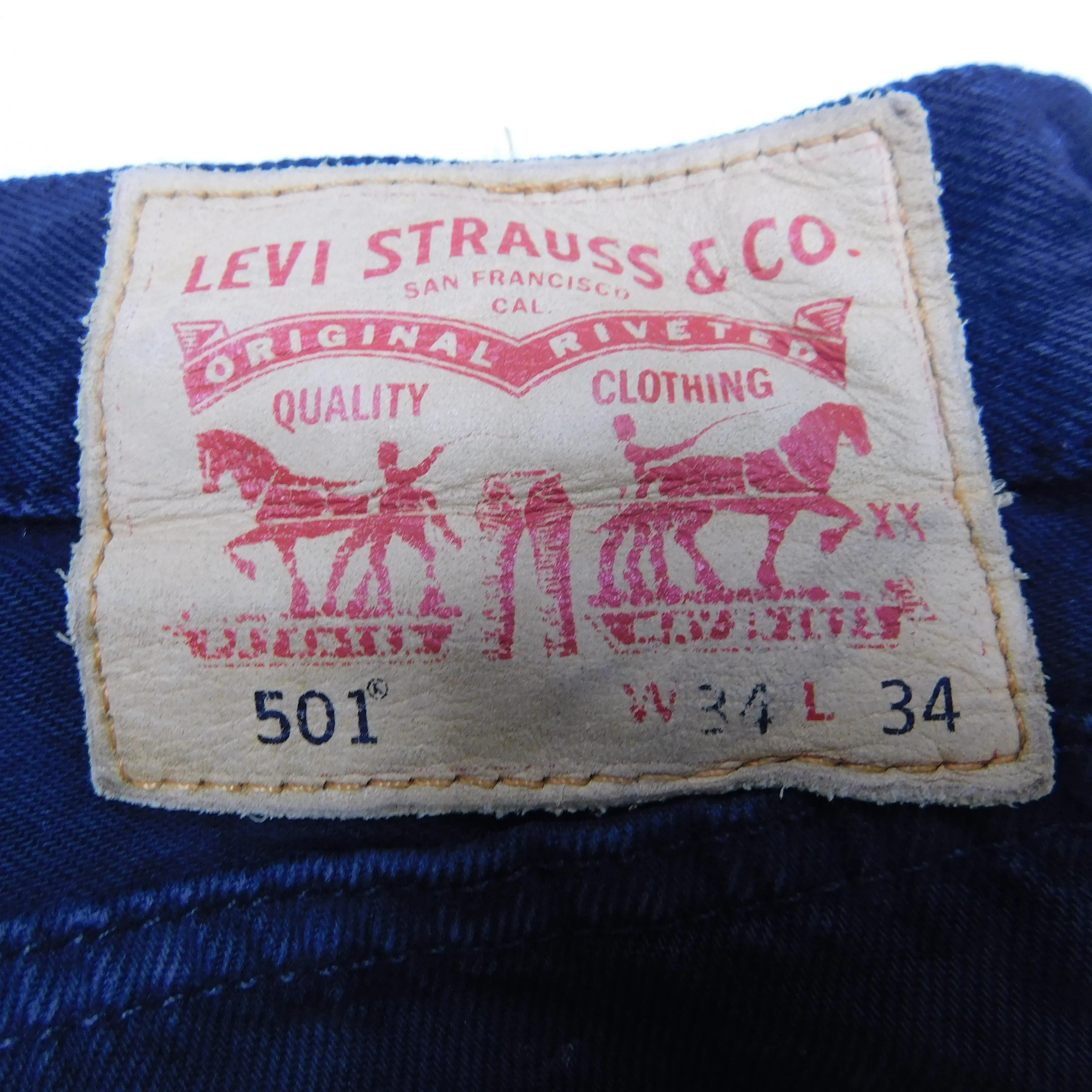 Levi's 501 Black Jeans