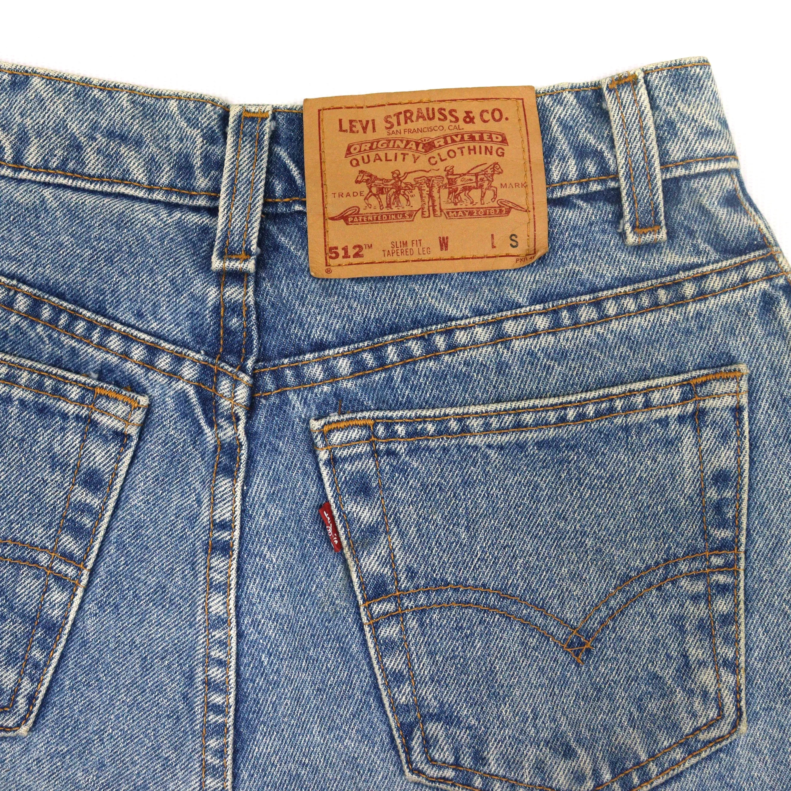 Levi's 512 Blue Jeans