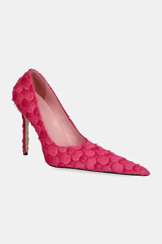 Martine Rose heels Extended Toe Stiletto Heel pink color 1057LF04106