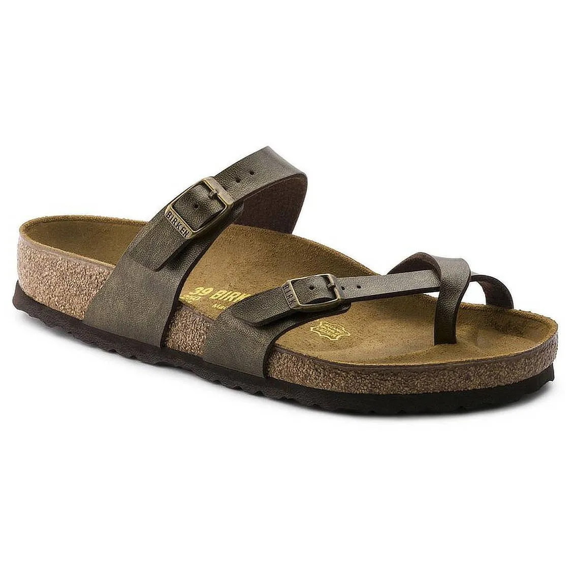 Mayari (Golden Brown) Birko-Flor Thong Sandal