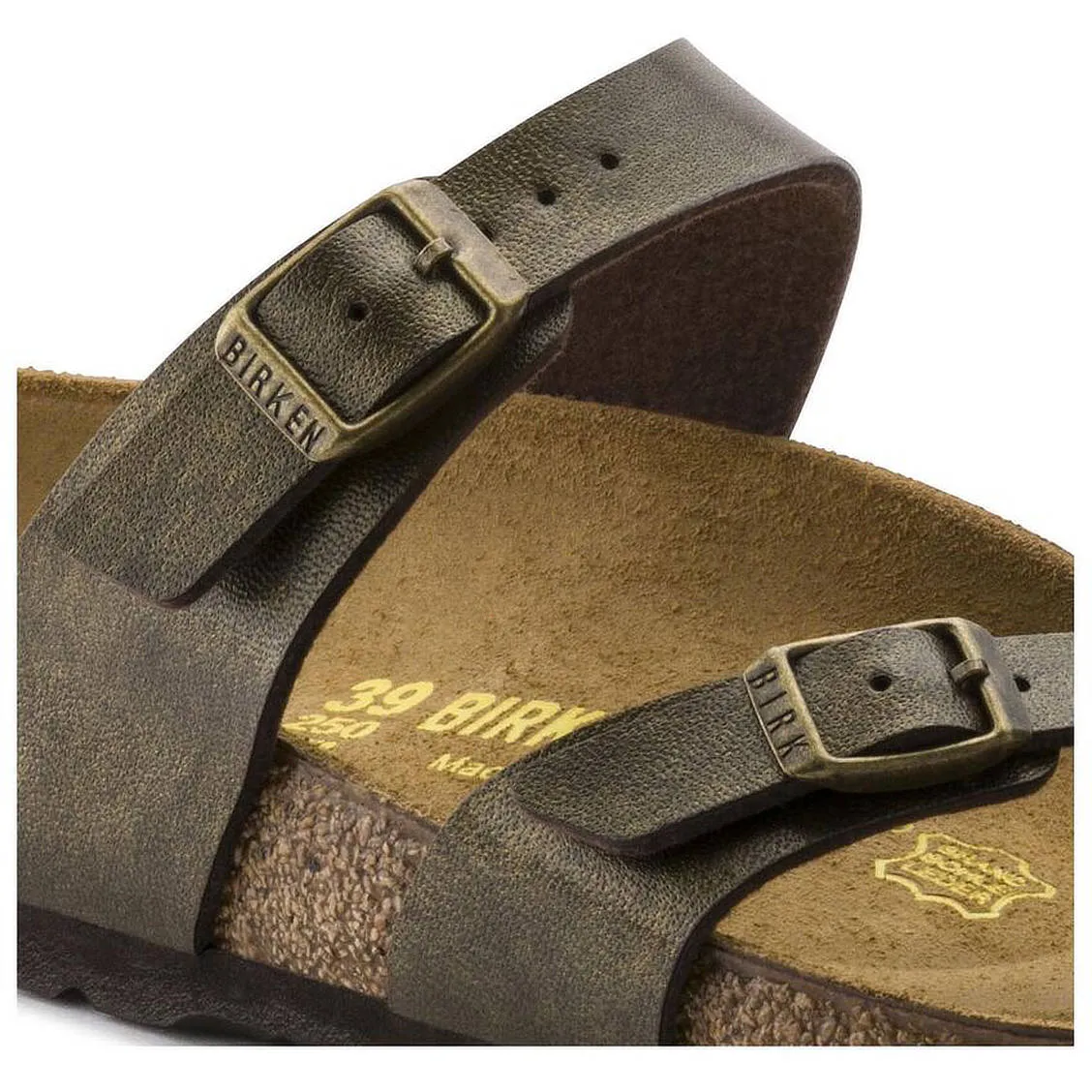 Mayari (Golden Brown) Birko-Flor Thong Sandal