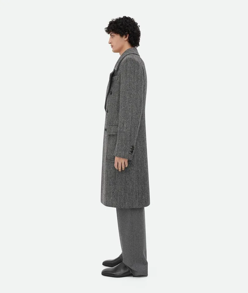 Melange Wool Coat