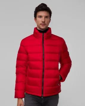 Men's red down jacket BOGNER Hugh-D 38166855-548