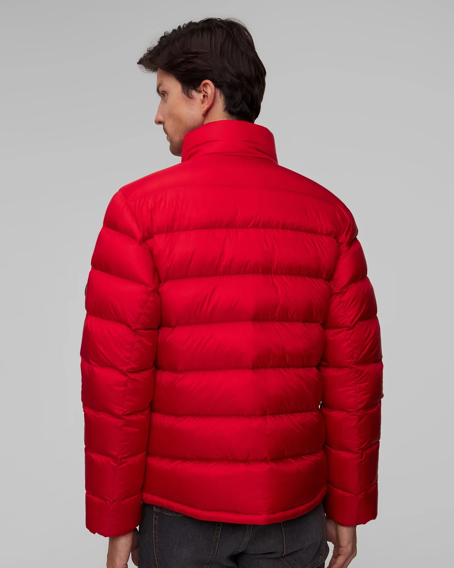 Men's red down jacket BOGNER Hugh-D 38166855-548