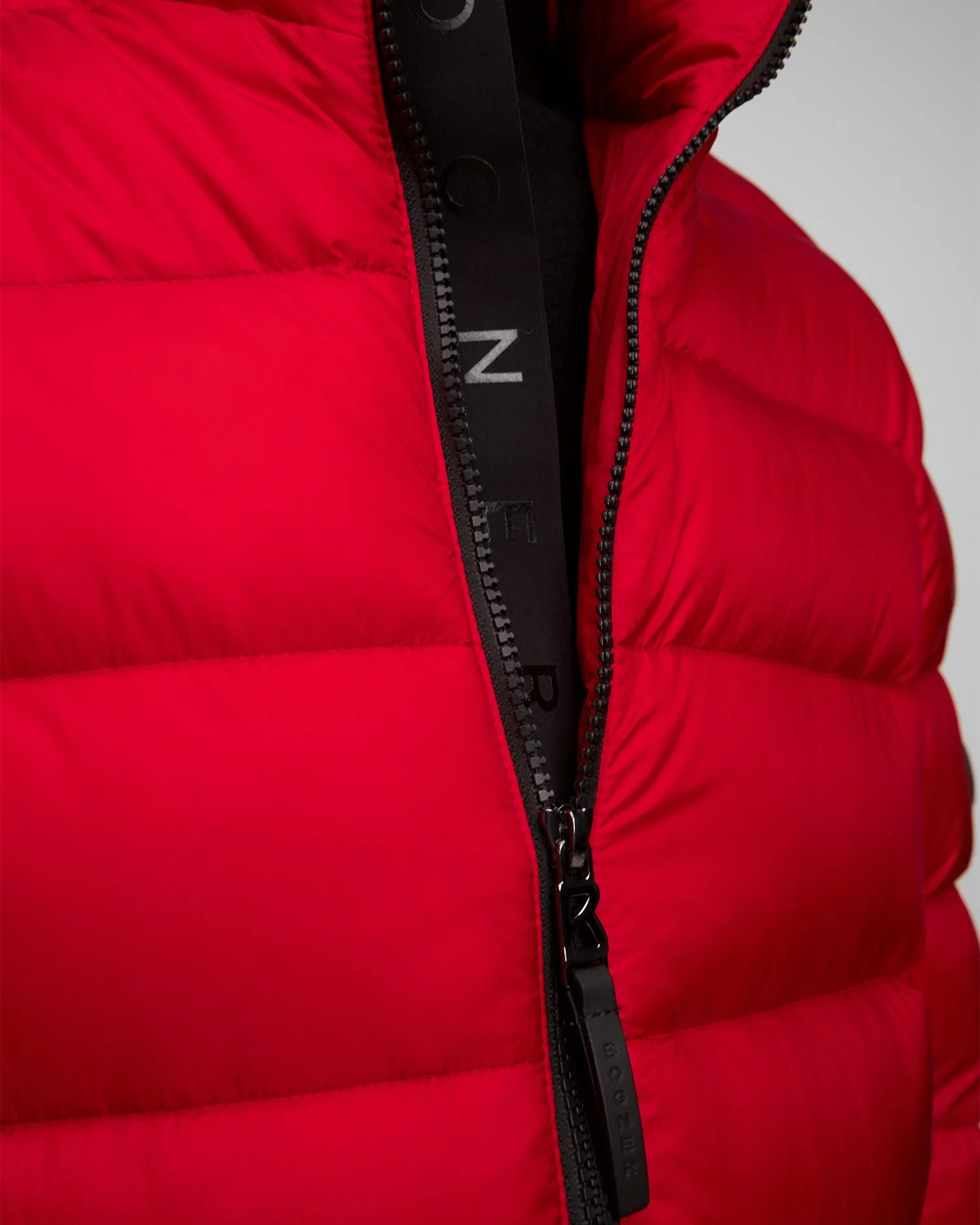 Men's red down jacket BOGNER Hugh-D 38166855-548