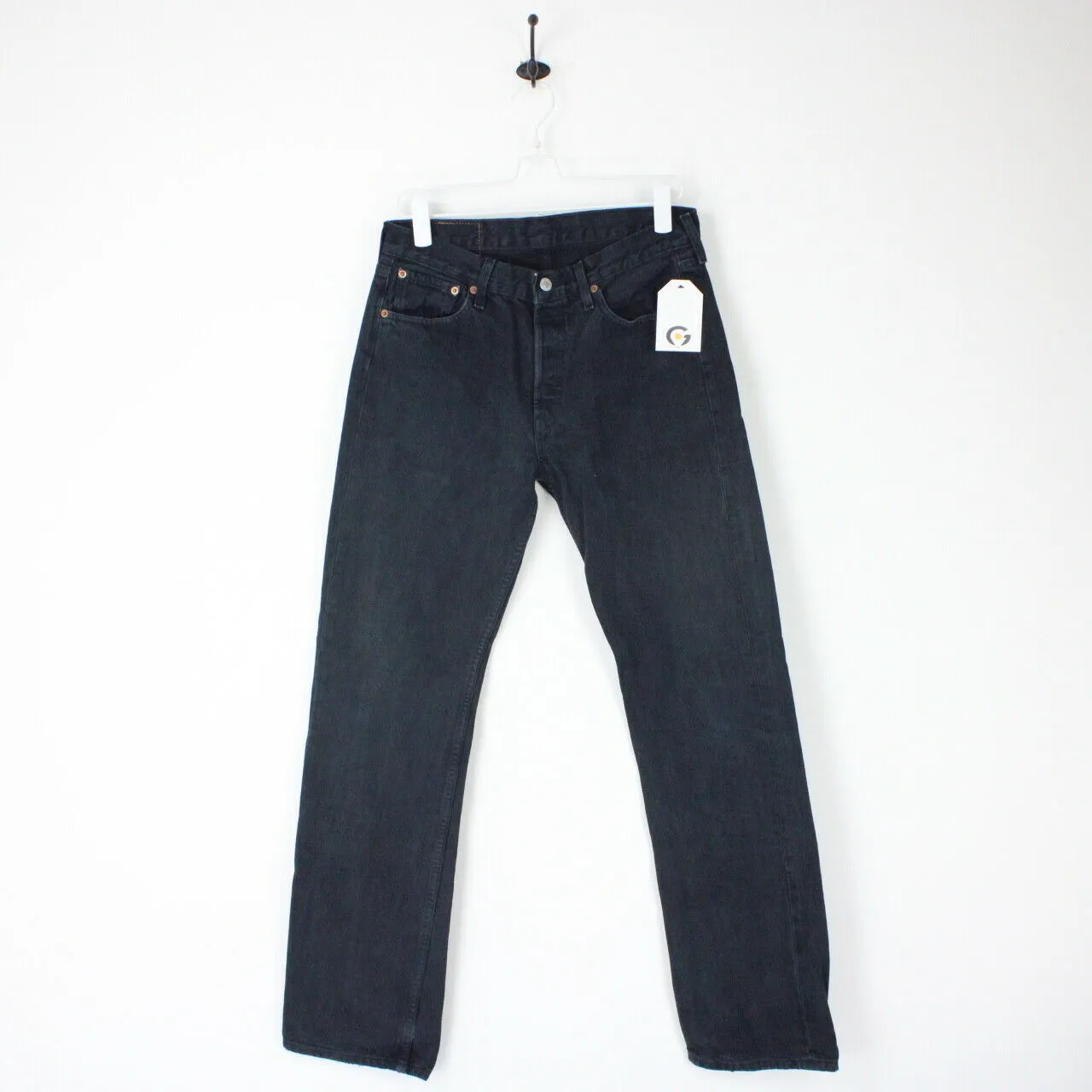 Mens LEVIS 501 Jeans Black | W30 L34