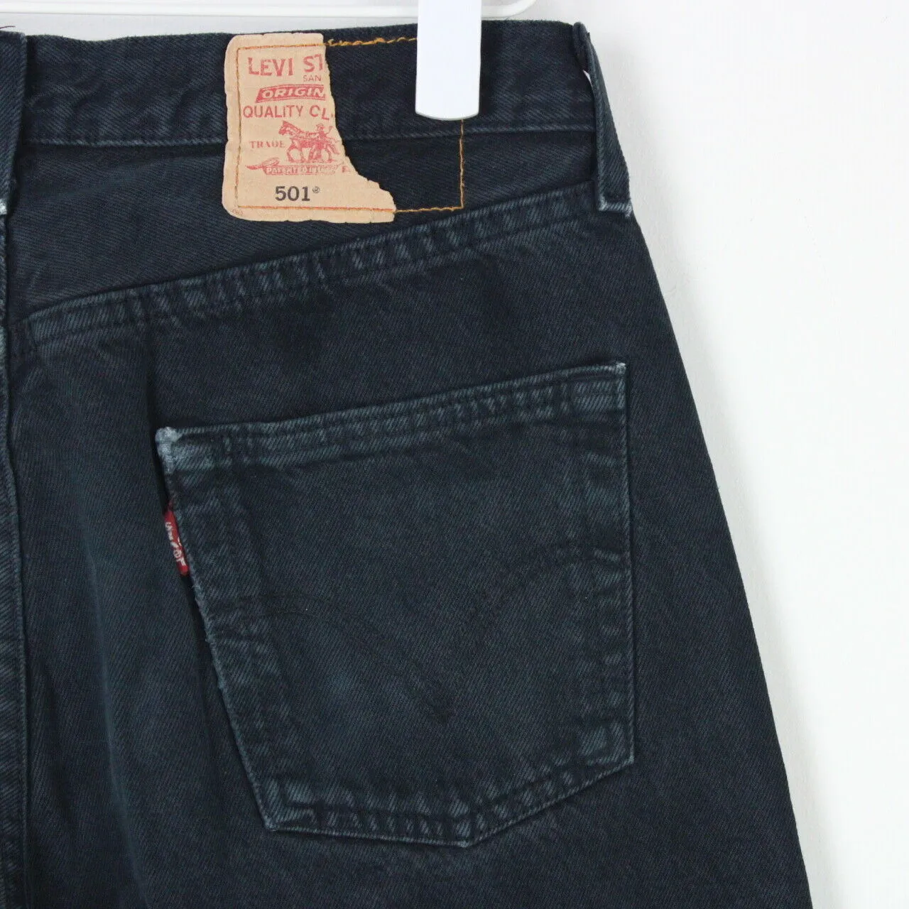 Mens LEVIS 501 Jeans Black | W30 L34