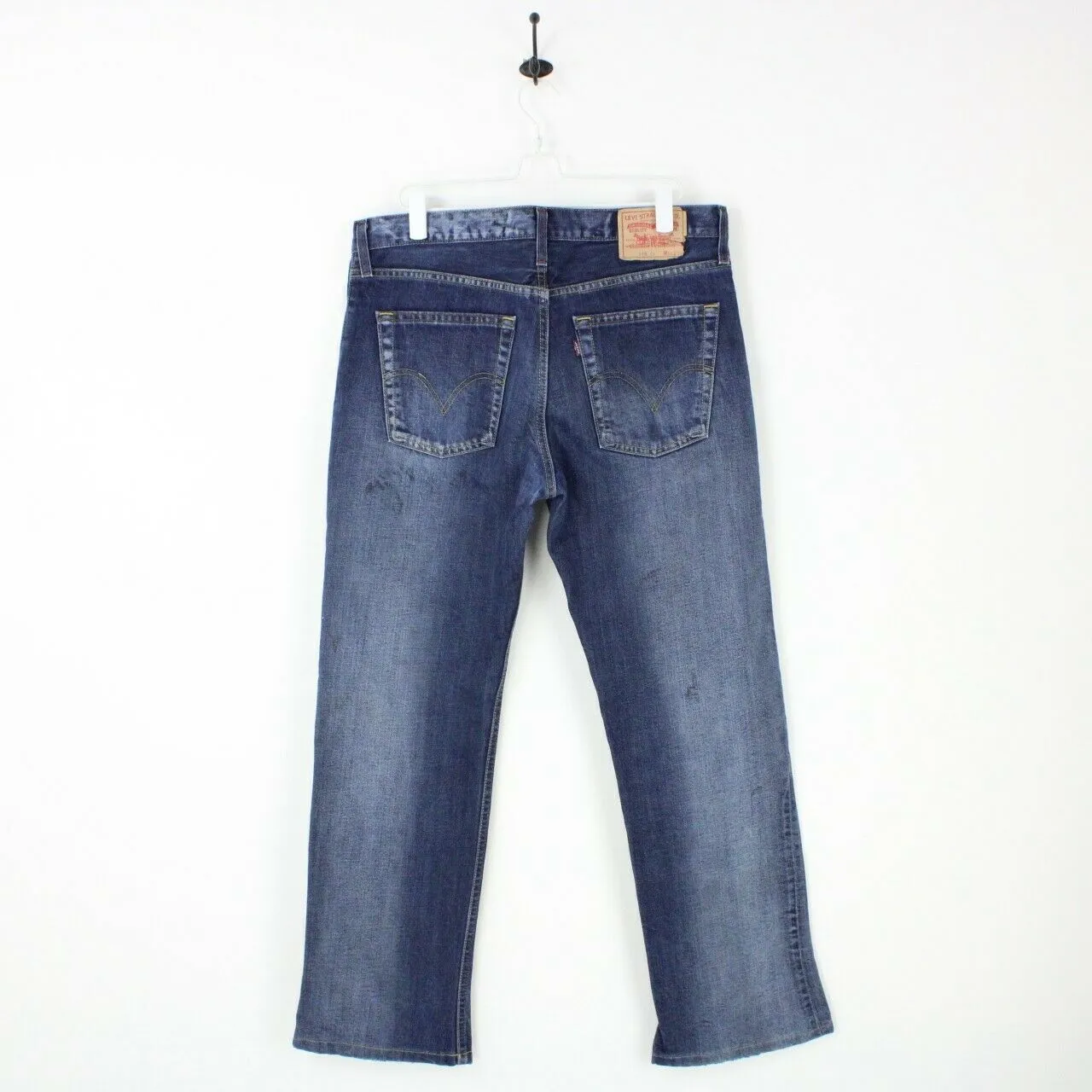 Mens LEVIS 518 Jeans Dark Blue | W38 L33