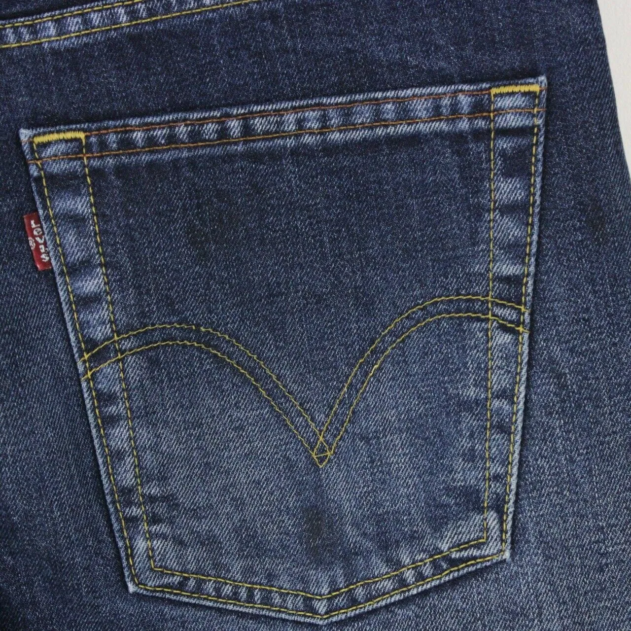 Mens LEVIS 518 Jeans Dark Blue | W38 L33