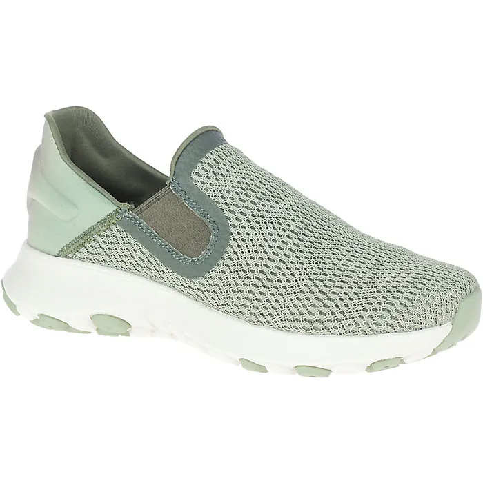 Merrell Womens Cloud Moc Vent Slip On Sneaker- Lichen Mesh