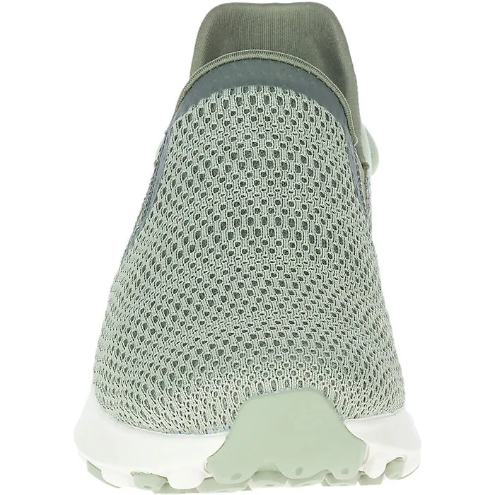 Merrell Womens Cloud Moc Vent Slip On Sneaker- Lichen Mesh