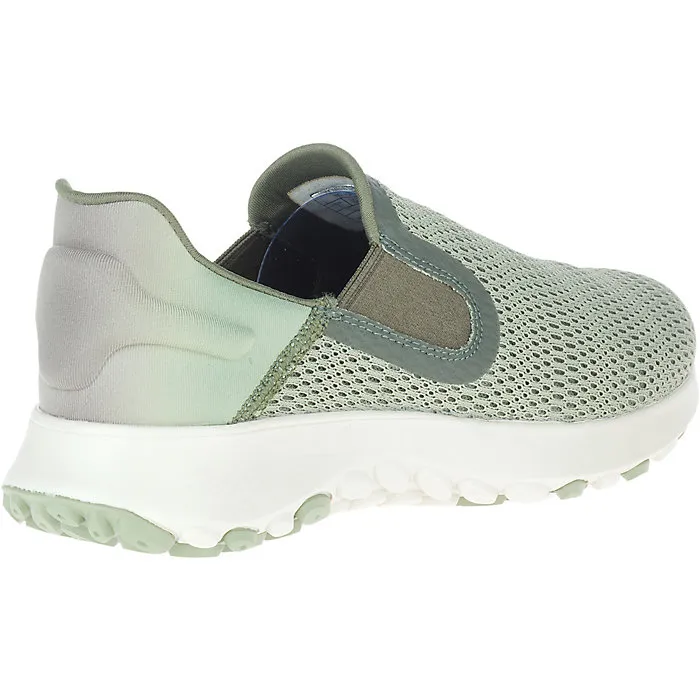 Merrell Womens Cloud Moc Vent Slip On Sneaker- Lichen Mesh