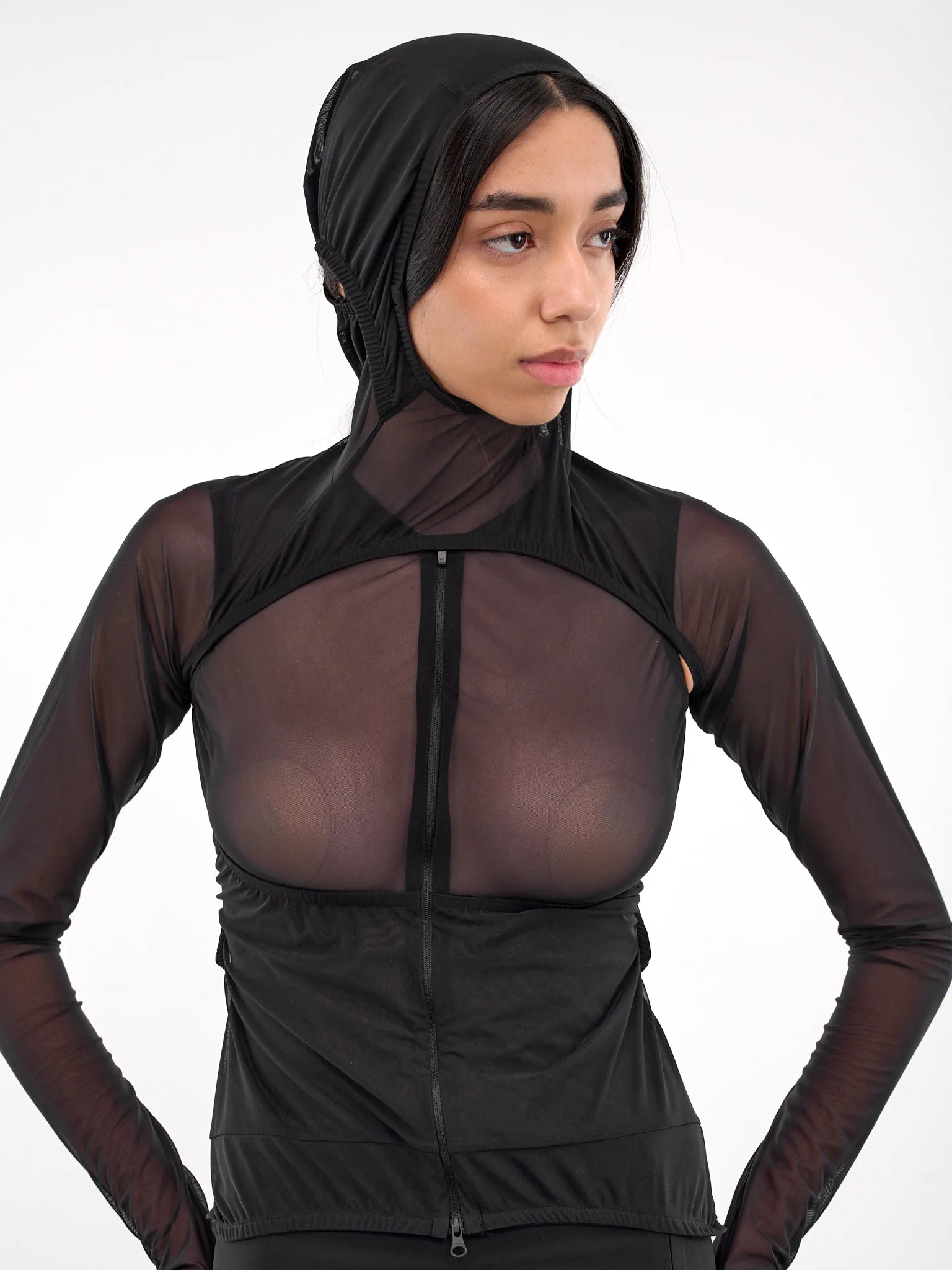 Mesh Hood Sleeves (01-08-BLACK)