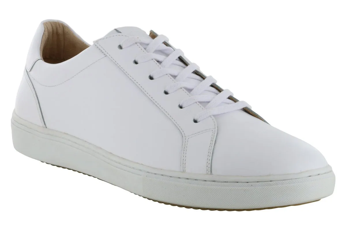 Michael Ellis Brenden Lace-Up Sneaker White