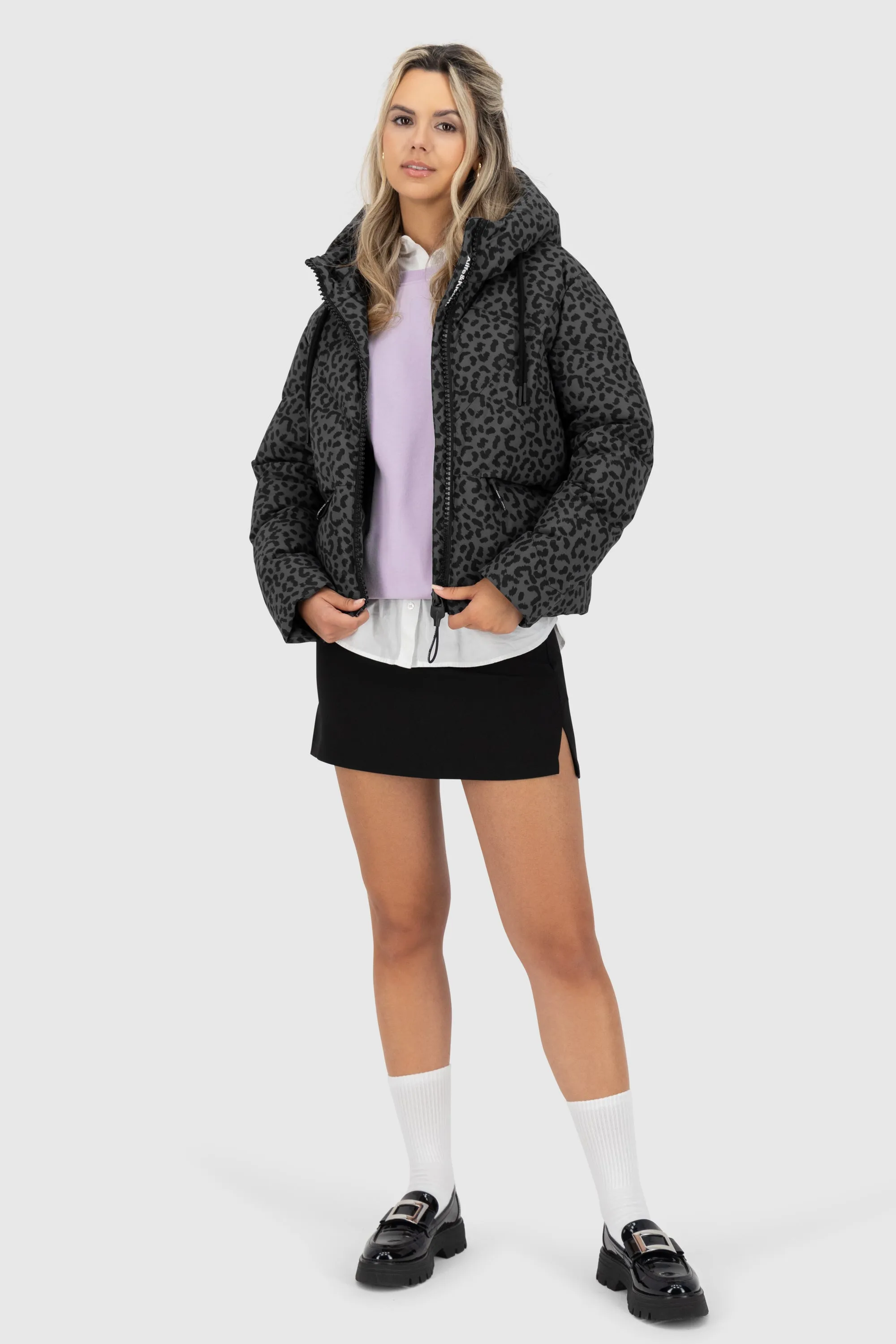 MurielAK B Puffer Jacket Schwarz