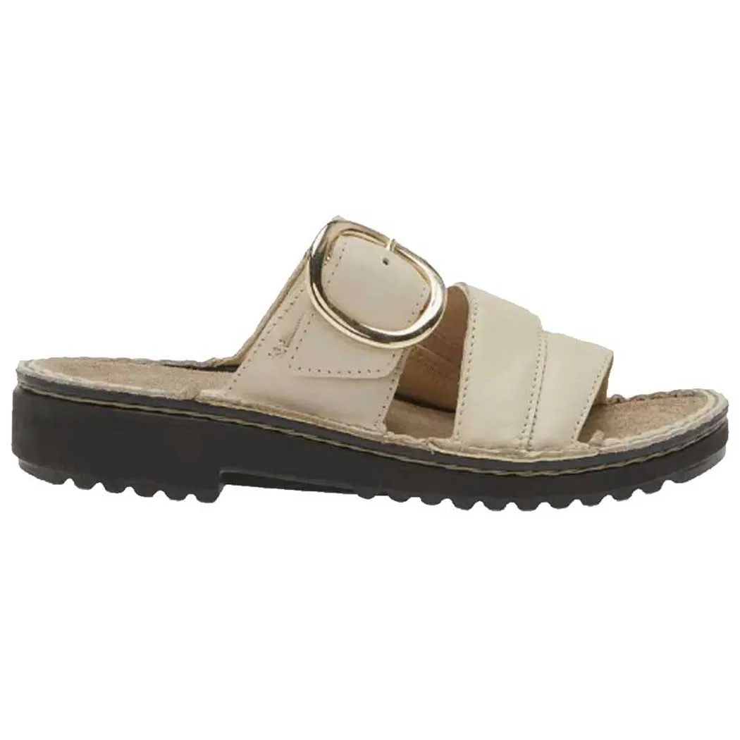 Naot Frey Slide Sandal Soft Ivory (Women's)