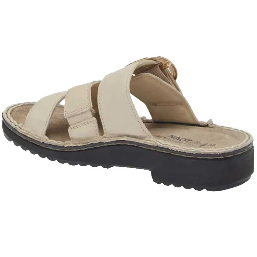 Naot Frey Slide Sandal Soft Ivory (Women's)