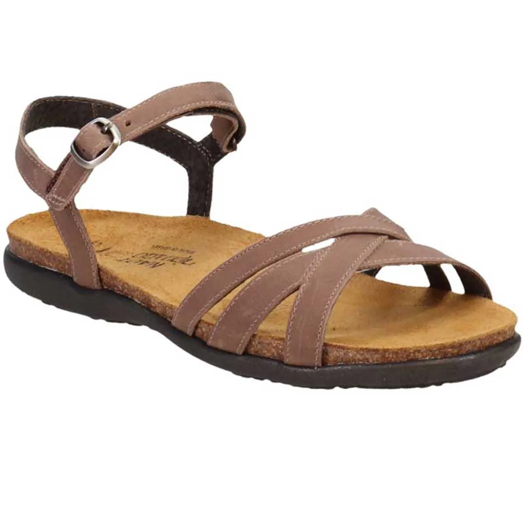 Naot Patricia Sandal Oily Bark Nubuck (Women's)