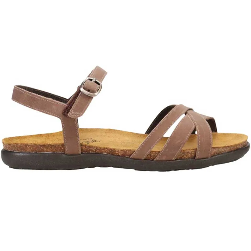 Naot Patricia Sandal Oily Bark Nubuck (Women's)