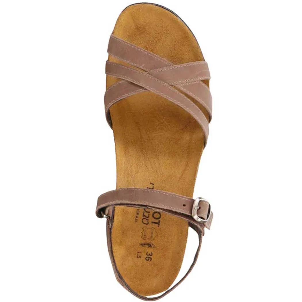 Naot Patricia Sandal Oily Bark Nubuck (Women's)